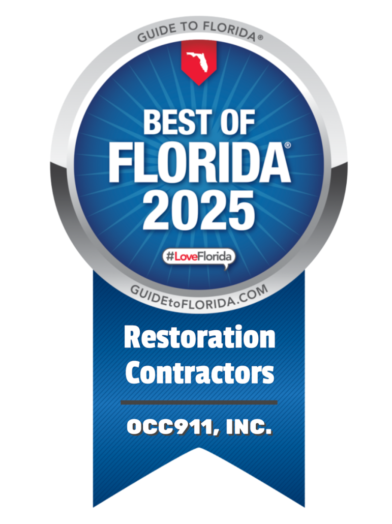 Badge: Best of Florida 2025 - OCC911 - Orange County Construction